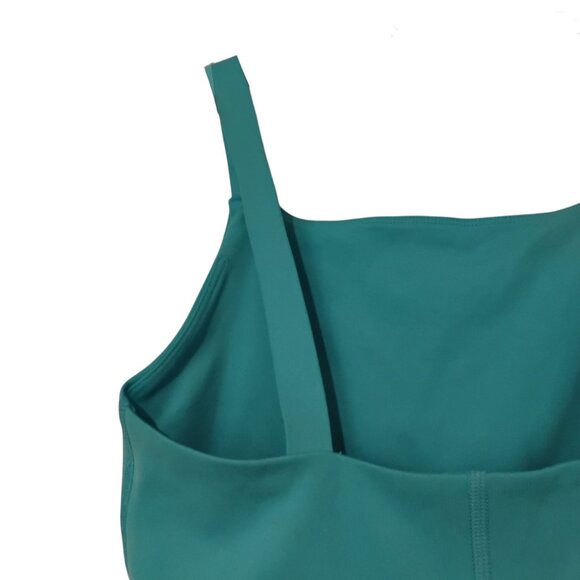 Girlfriend Collective Bra Mia High Neck Bright Teal Blue Green XS - Picture 6 of 12